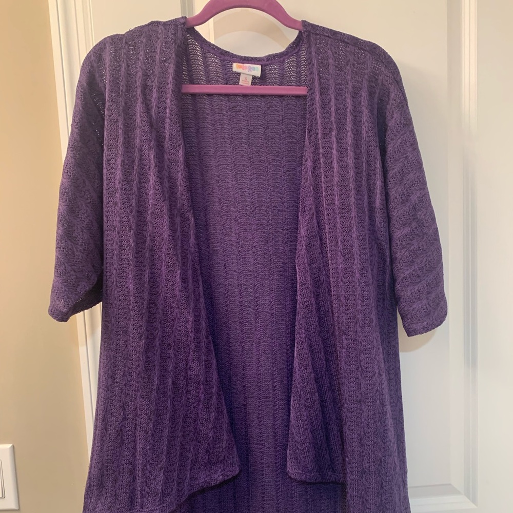 Purple LulaRoe Lindsay